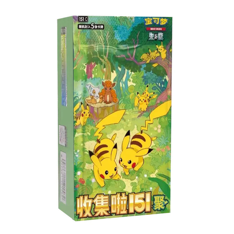 Pokemon 151c Gathering Slim Booster Box Chinese - Collect 151