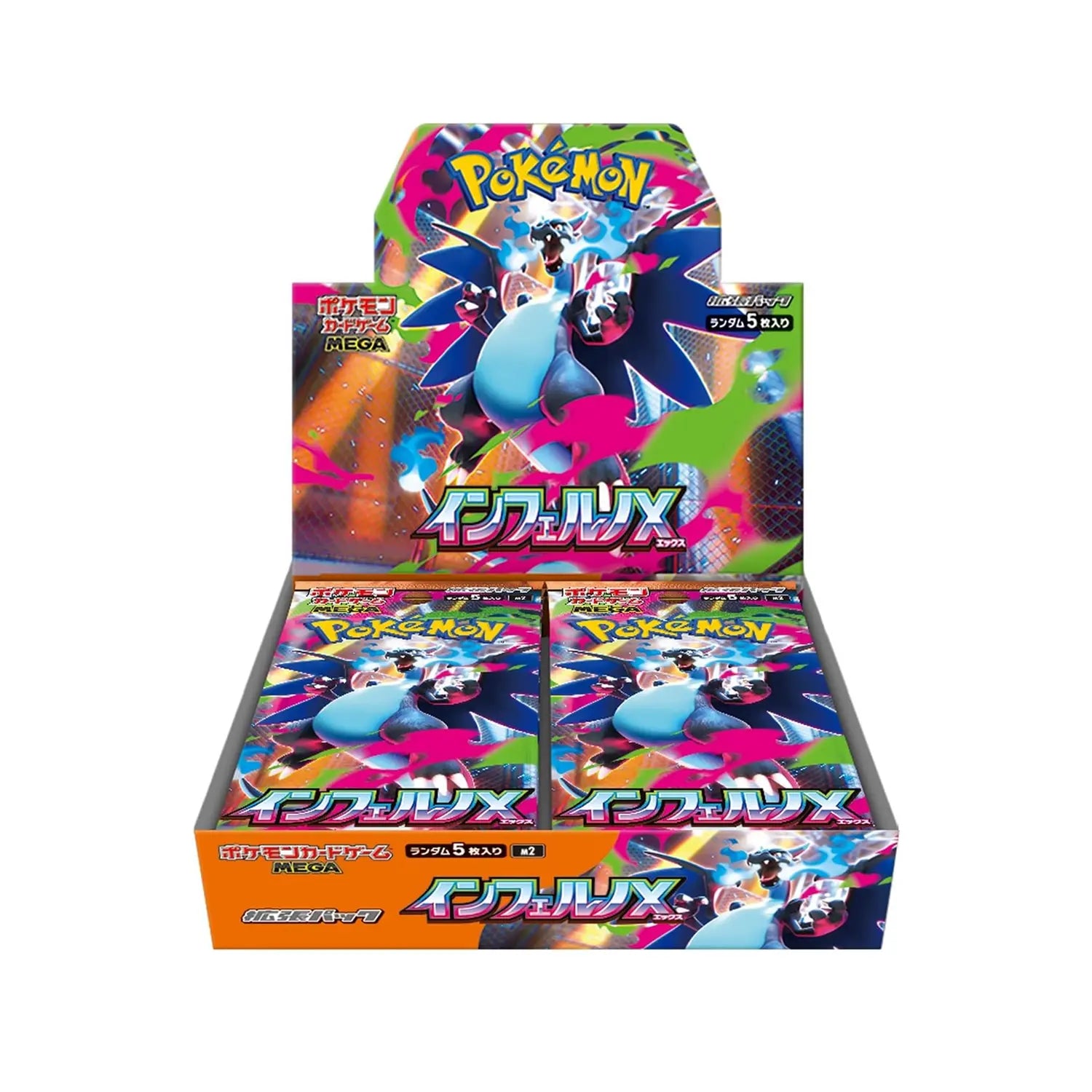 pokemon booster box nz Pokemon TCG Inferno X Booster Box M2 Japanese - Mega Charizard X ex