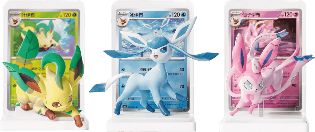 Pokemon TCG Simplified Chinese Dream Painting Eeveelution Figure Blind Box