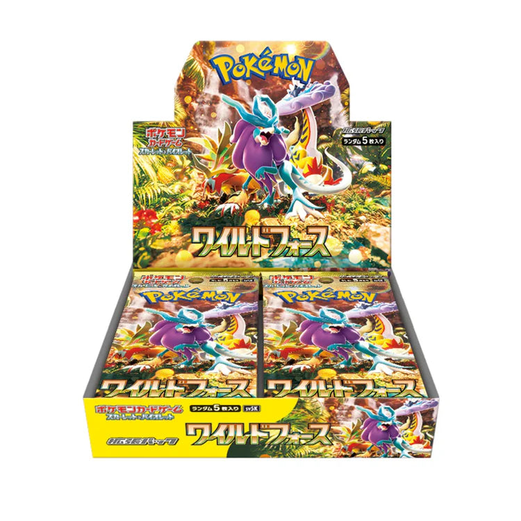 Wild Force Booster Box (sv5k) *Japanese*| KollectaKa NZ Wild Force Booster Box (sv5k) *Japanese*| KollectaKa NZ