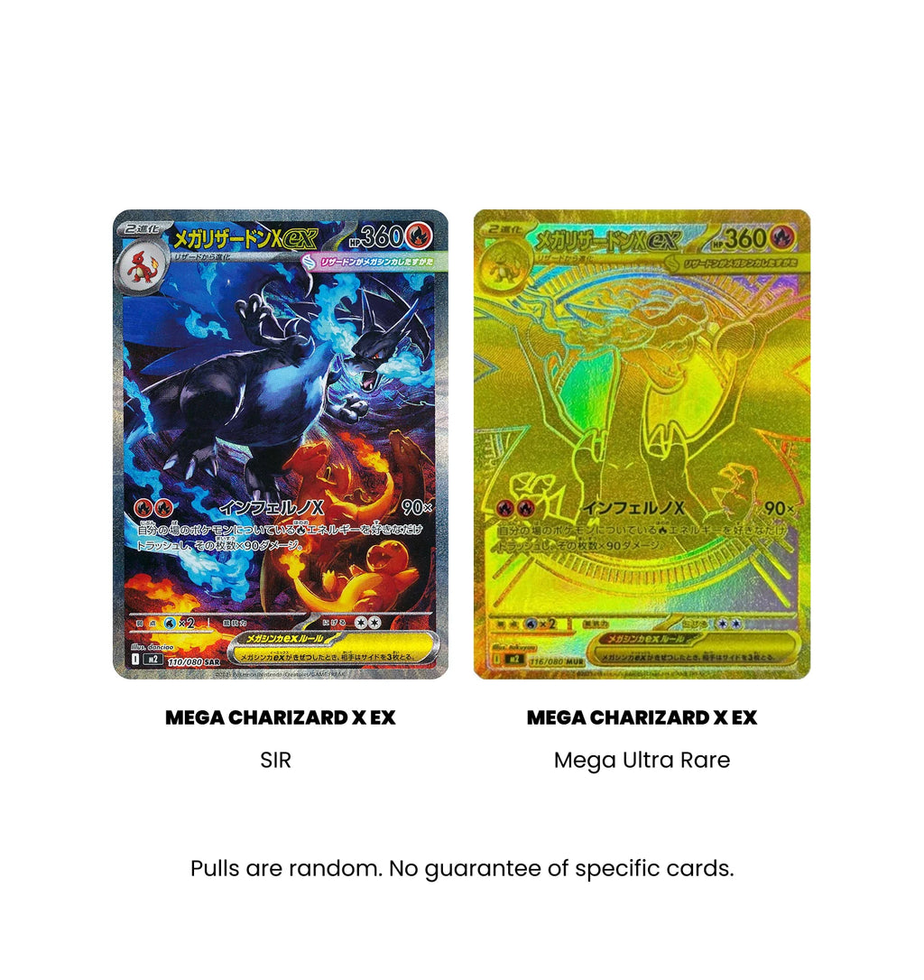 Pokemon TCG Inferno X Booster Box M2 Japanese - Mega Charizard X ex