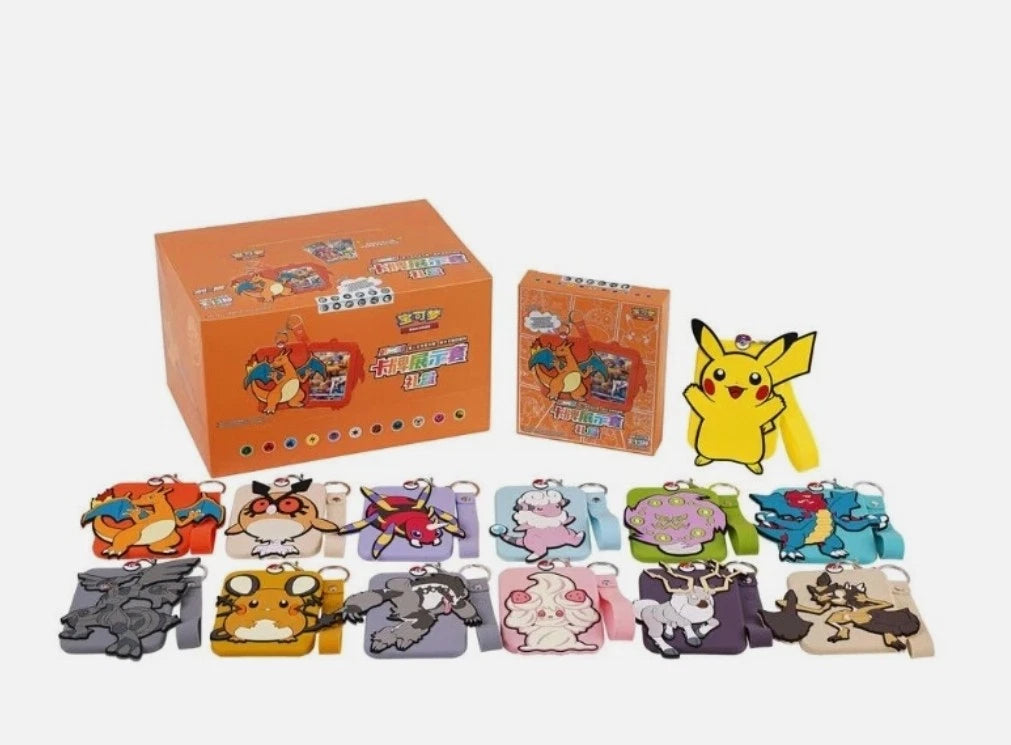 Pokemon S-Chinese Sword&Shield Charizard Card Display Frame Gift Box