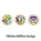 Pokemon Chinese Exclusive Gem Pack Badge Set